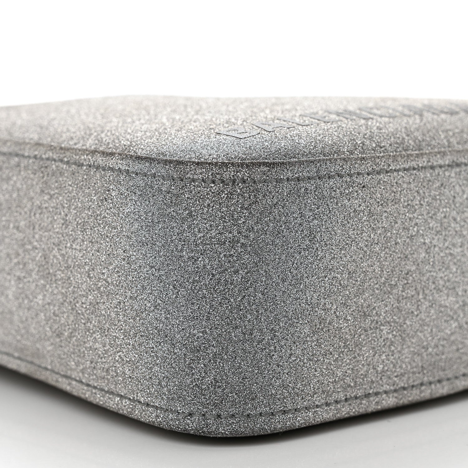 Balenciaga Glitter XS Triangle Duffle Argent Black 8 of 9