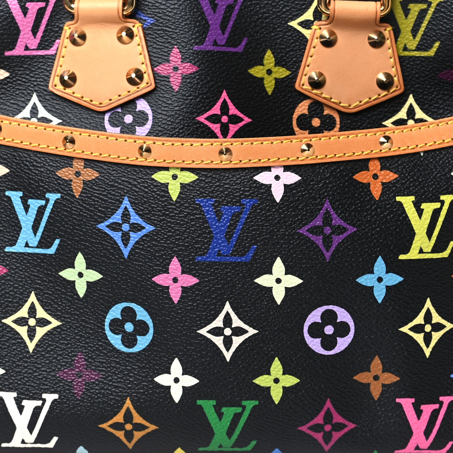 Louis Vuitton Monogram Multicolor Trouville Black 7 of 9