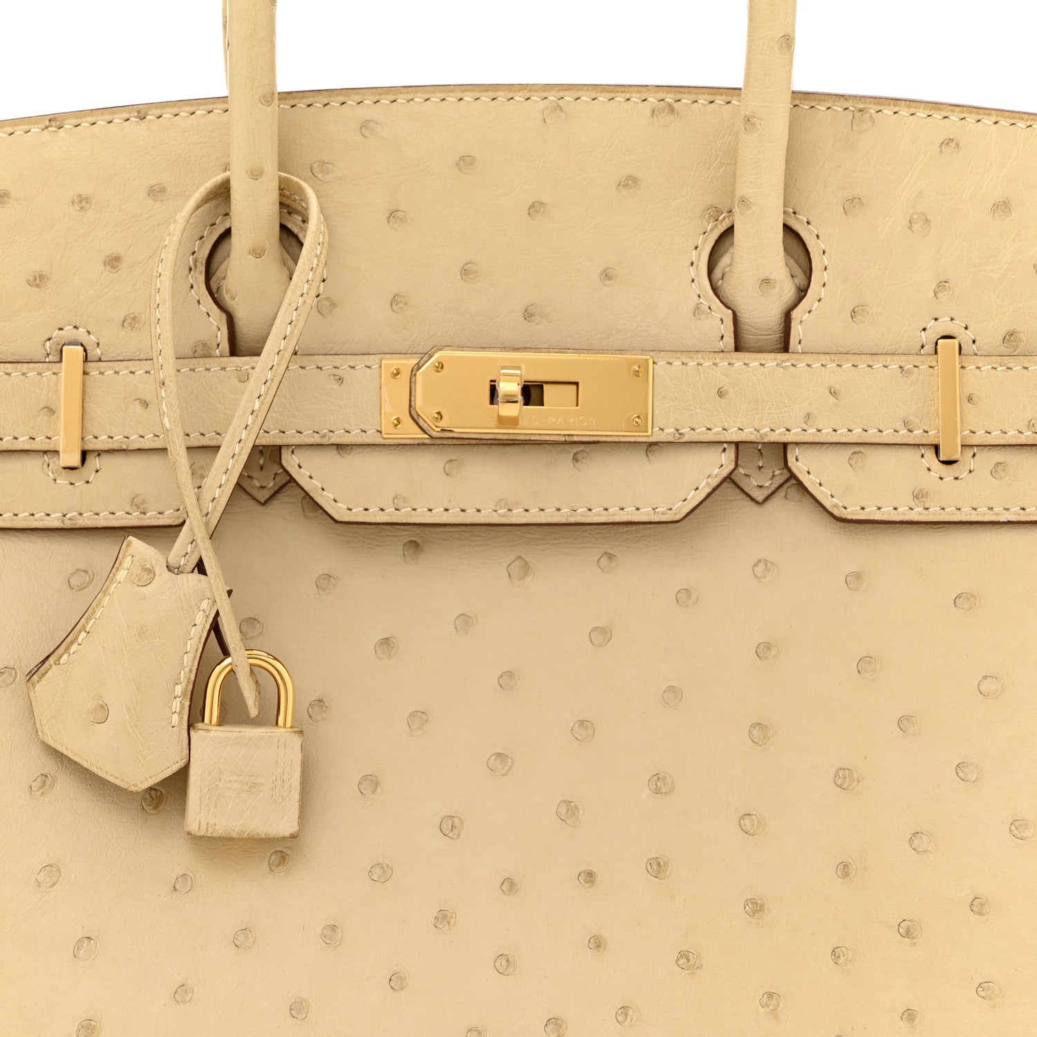 Hermes Ostrich Birkin 30 Parchemin 8 of 10