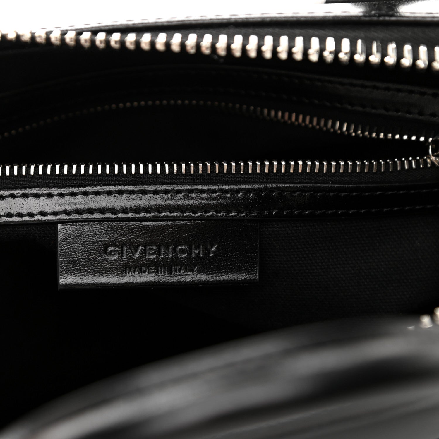 Givenchy Shiny Lord Calfskin Small Antigona Black 6 of 13