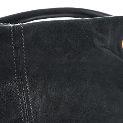 Alexander McQueen Calfskin Zip Hobo Black 16 of 25