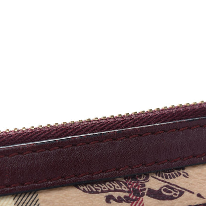 Burberry Haymarket Check Small Canterbury Tote Burgundy 12 of 16