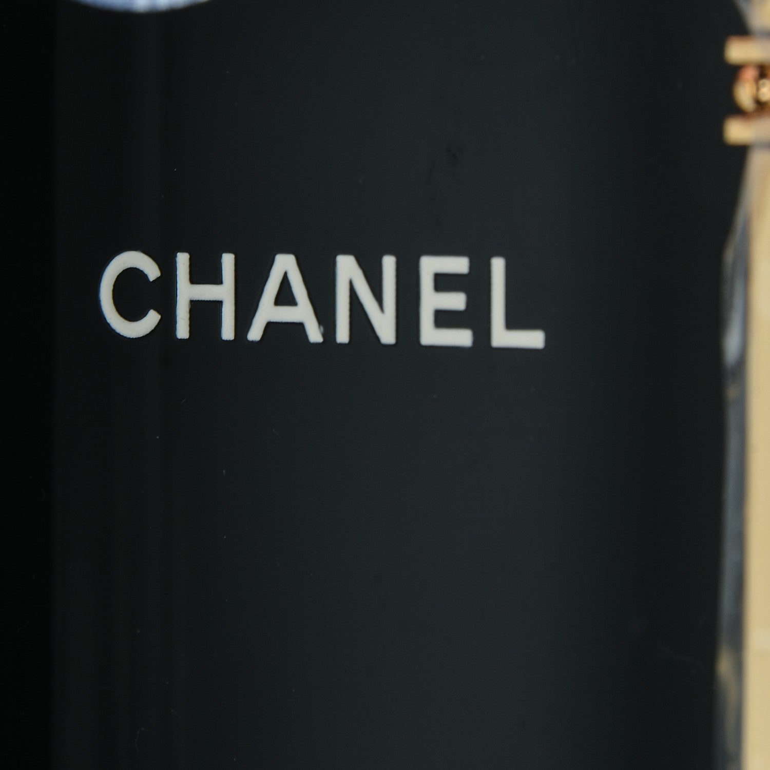 Chanel Plexiglass Premiere Minaudiere Clutch Black 7 of 7