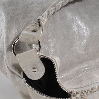 Balenciaga Agneau Giant 21 Silver Hardware Day Hobo Argent 7 of 8