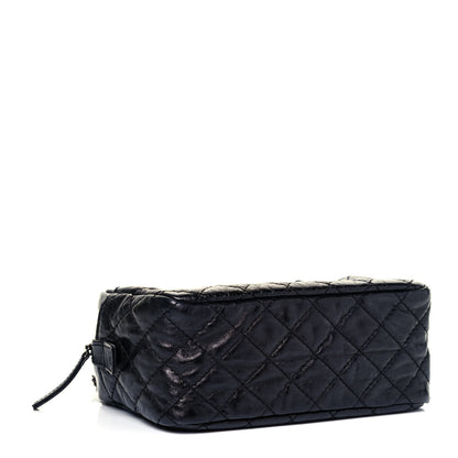 Chanel Aged Calfskin Quilted Small Reissue Camera Case So Black 4 of 10