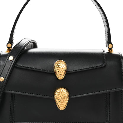 Bulgari X ALEXANDER WANG Calfskin Serpenti Forever Belt Bag Black 7 of 9