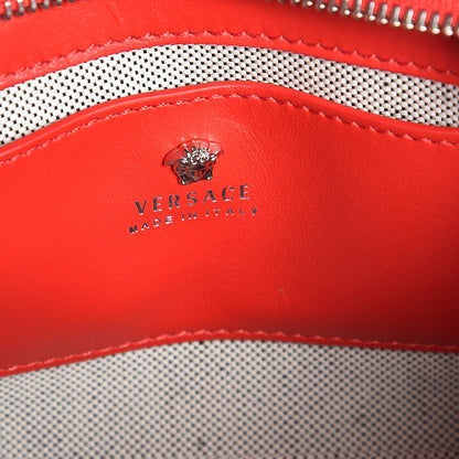 Versace Calfskin Small Palazzo Empire Bag Red 6 of 8