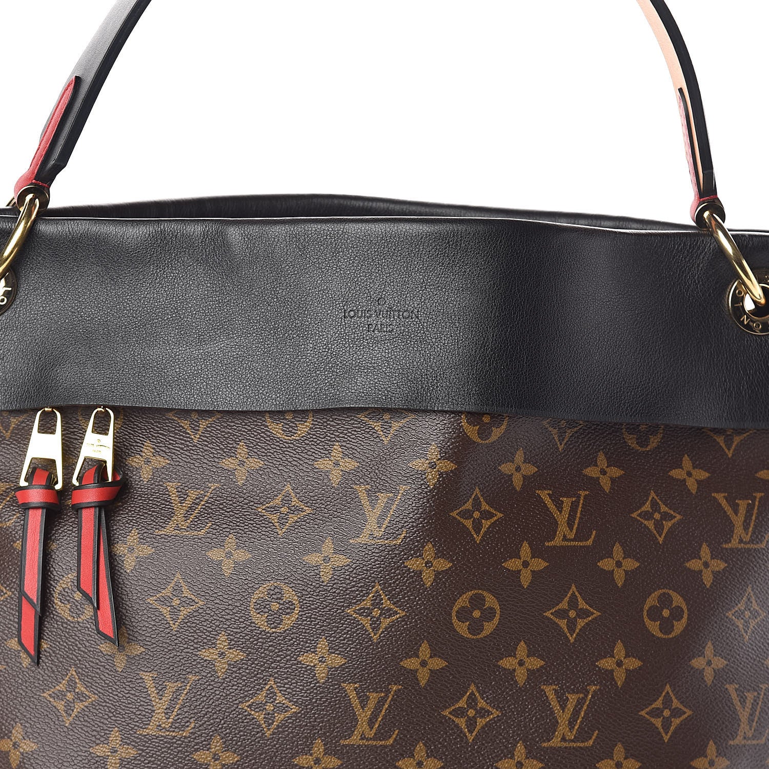 Louis Vuitton Monogram Tuileries Hobo Black 7 of 10