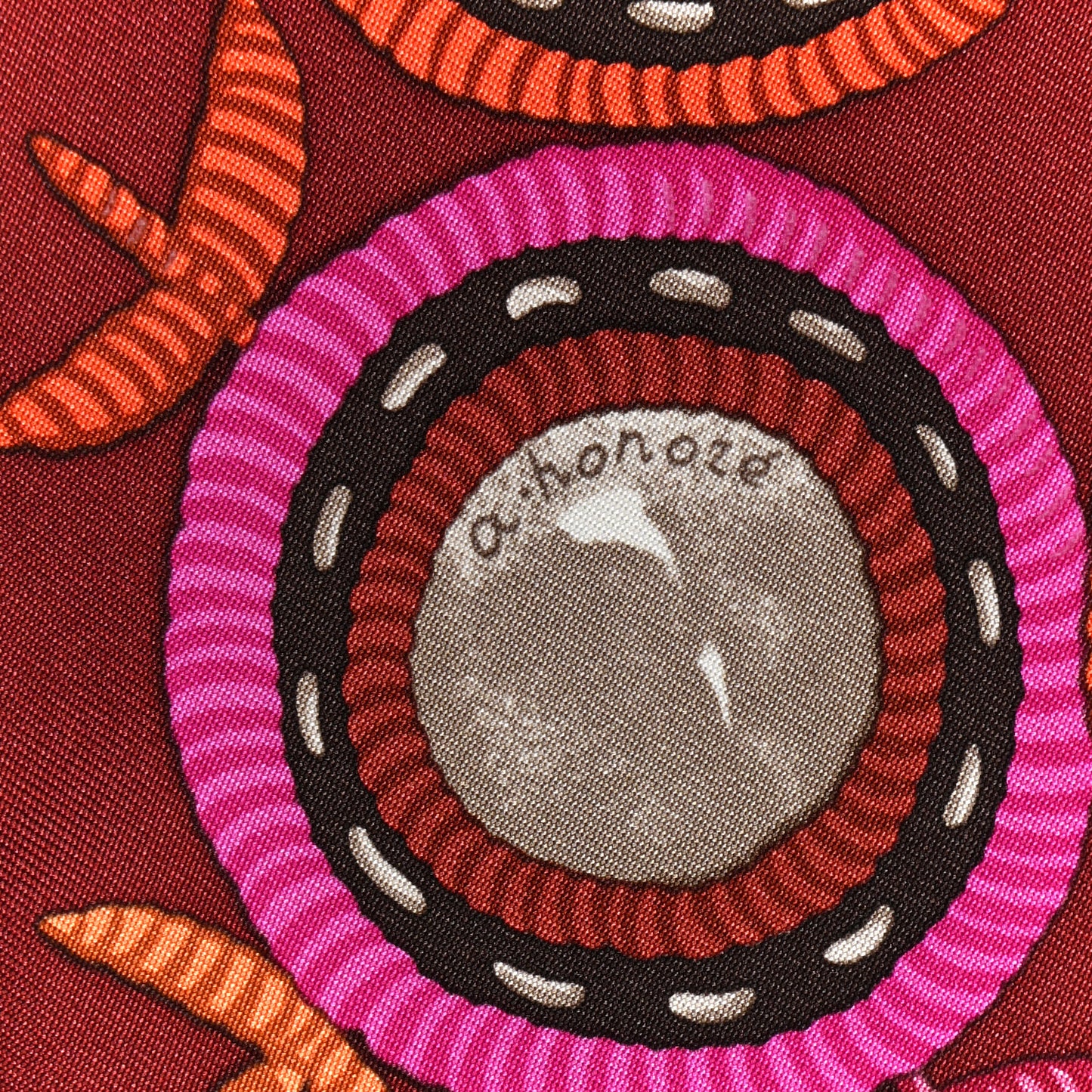 Silk Coupons Indiens Scarf 90