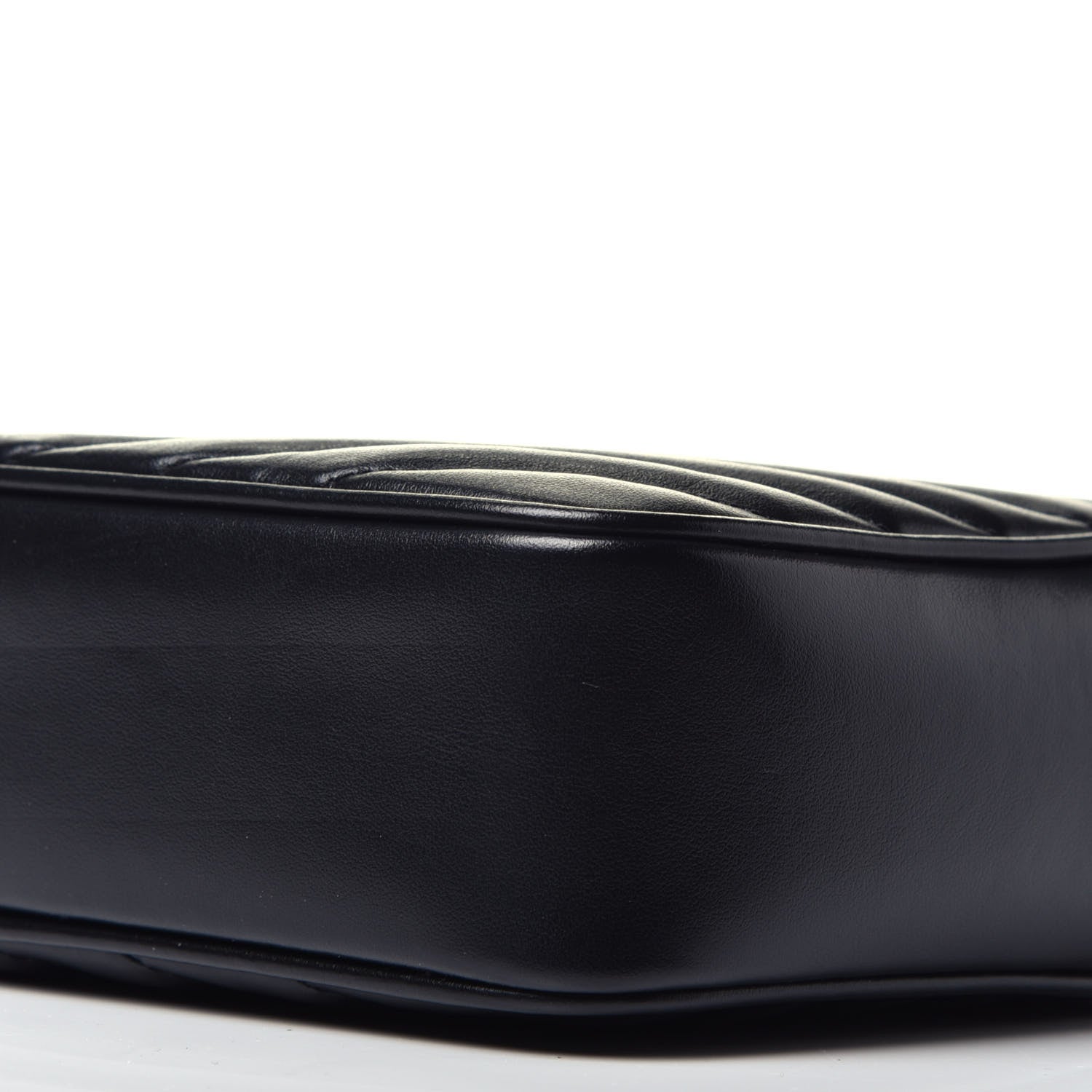 Saint Laurent Calfskin Matelasse Monogram Lou Camera Bag Black 9 of 9