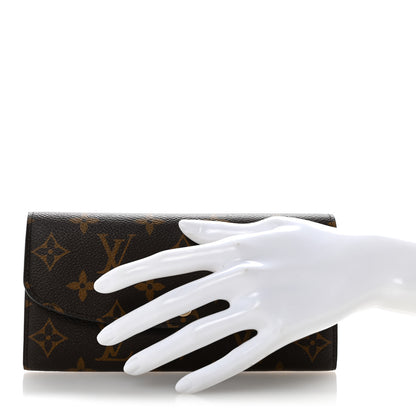 Louis Vuitton Monogram Emilie Wallet Rose Ballerine 2 of 10