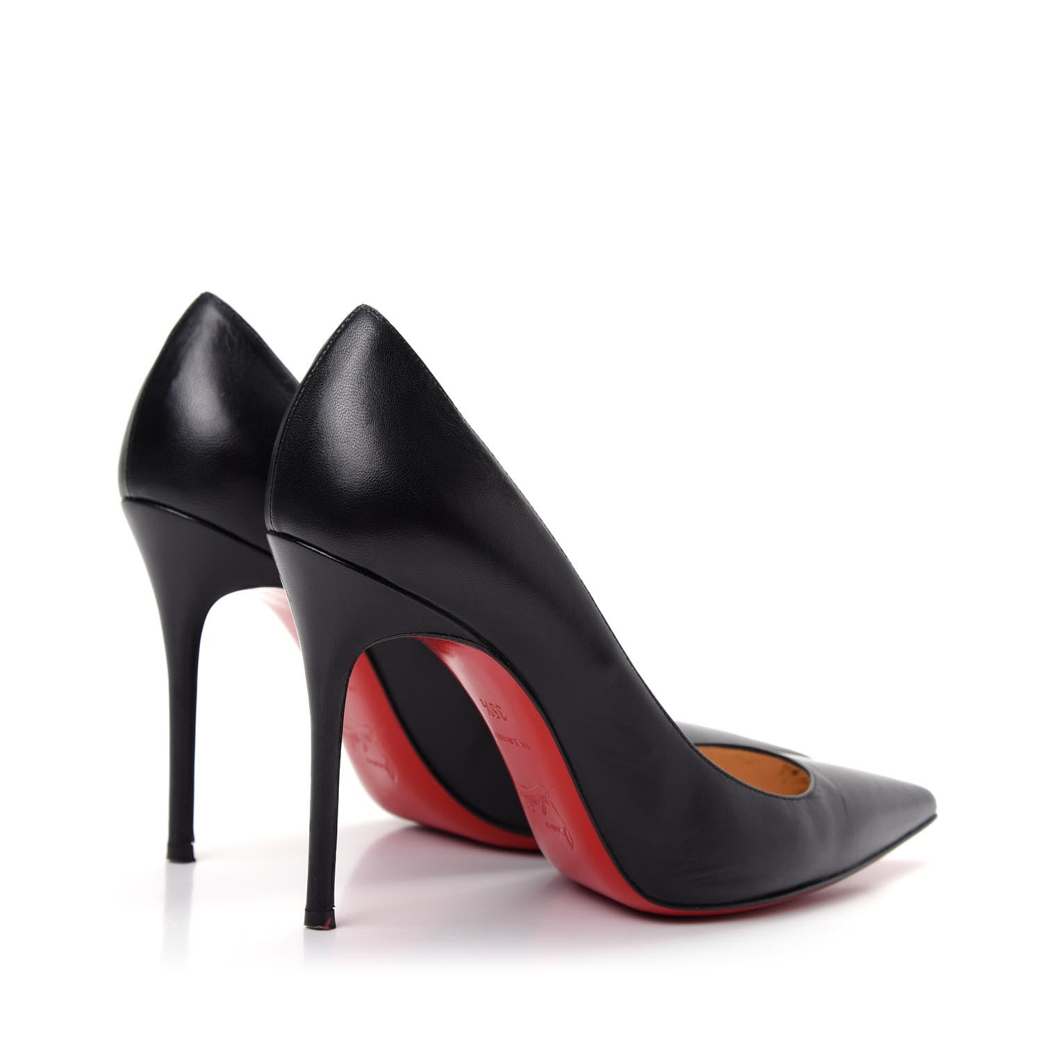Christian Louboutin Kid Decollete 554 100 Pumps 35.5 Black 4 of 9