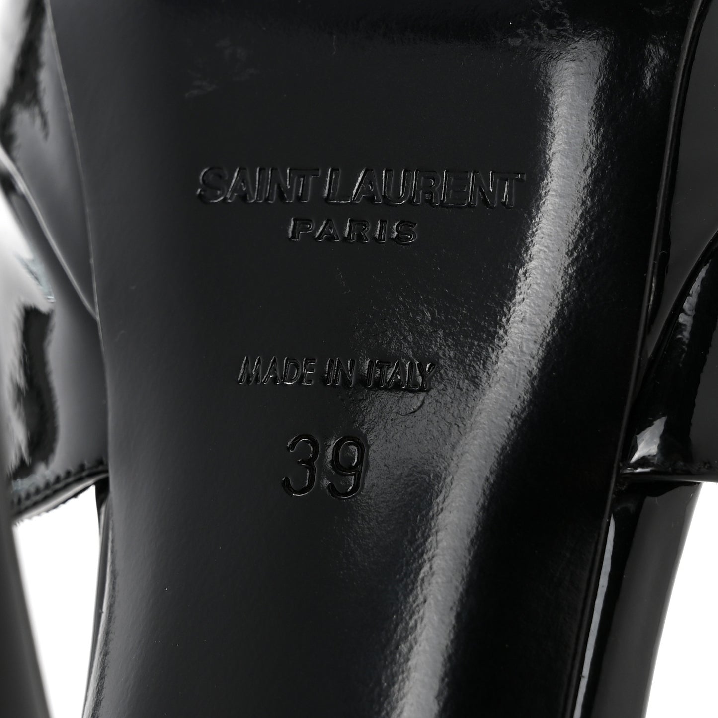 Patent Zizi D'Orsay Pump 39 Black