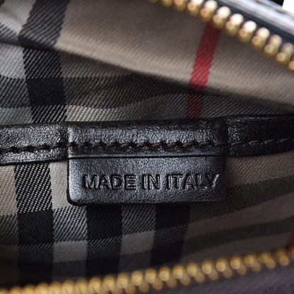 Burberry Grainy Calfskin Medium Alchester Bowling Bag Dark Chocolate 7 of 16