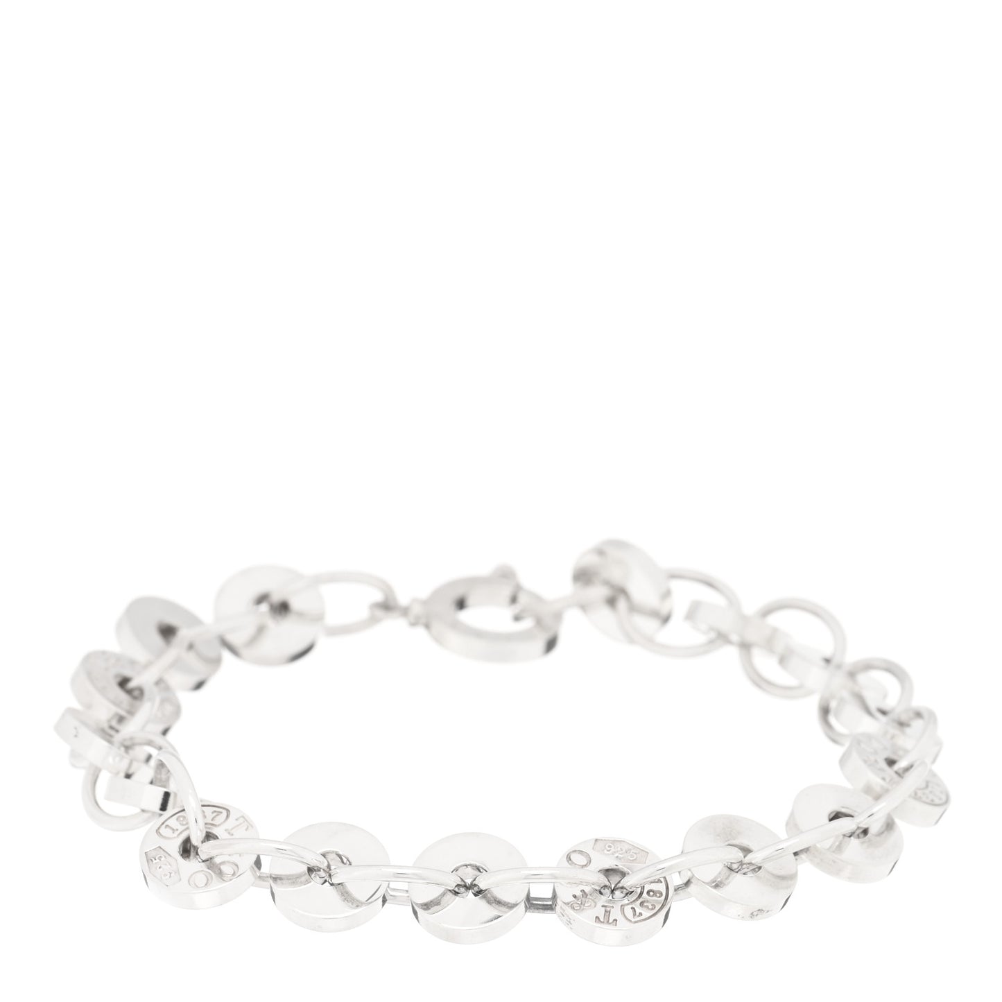 Sterling Silver 1837 Circle Bracelet