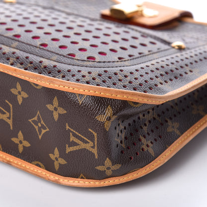 Louis Vuitton Monogram Perforated Musette Fuchsia 9 of 12