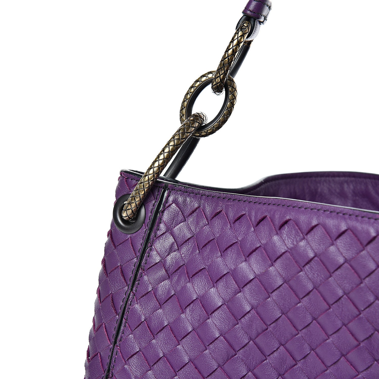 Bottega Veneta Nappa Intrecciato Small Loop Monalisa 7 of 17