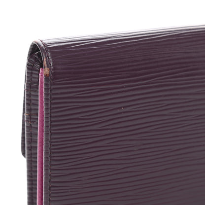 Louis Vuitton Epi Sarah Wallet Cassis 8 of 10