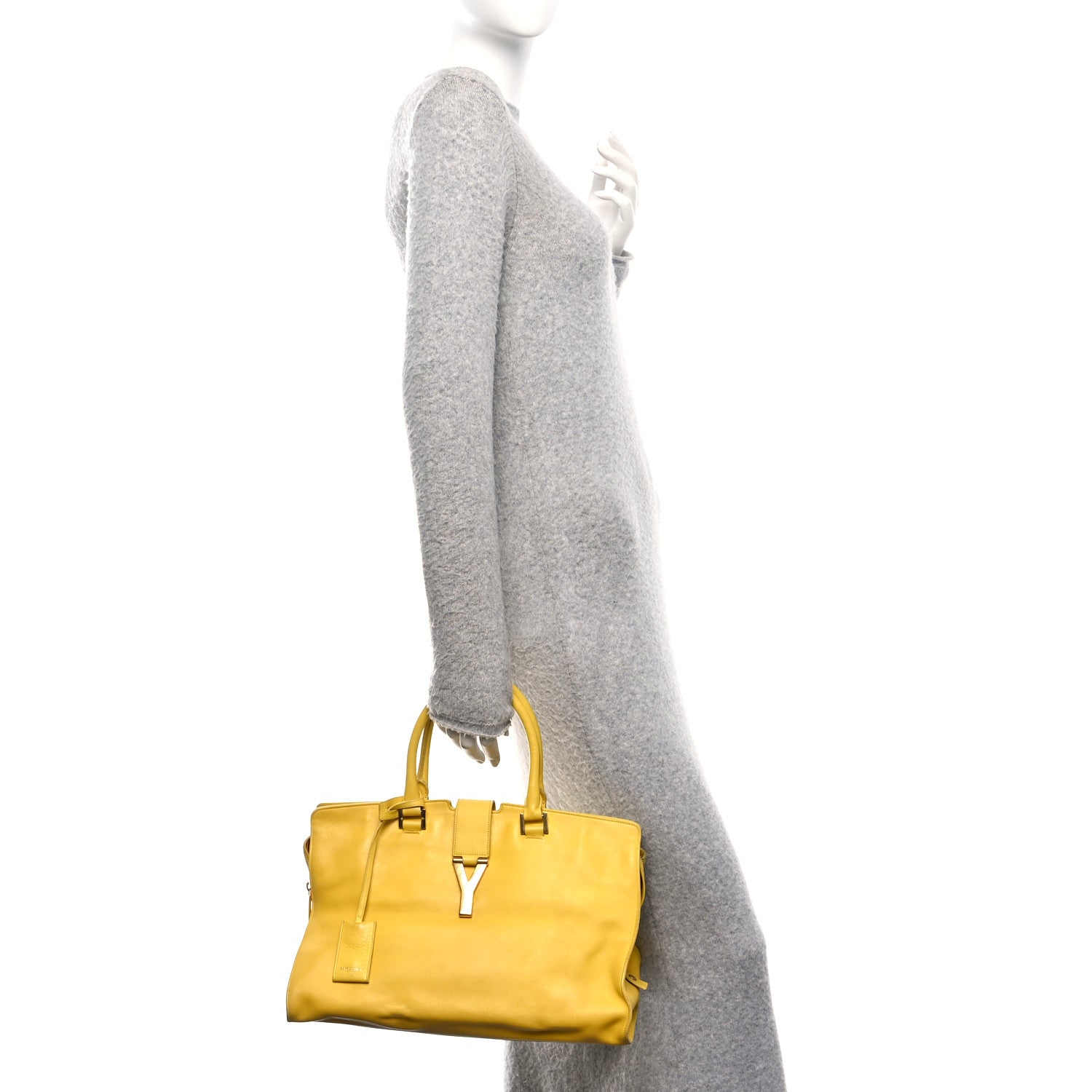Saint Laurent Calfskin Medium Classic Y Cabas Soleil 2 of 14