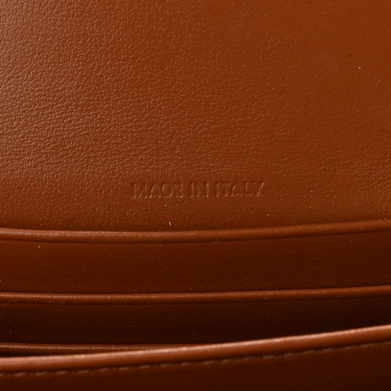 Celine Triomphe Canvas Business Card Holder Tan 6 of 11