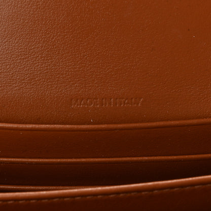 Celine Triomphe Canvas Business Card Holder Tan 6 of 11