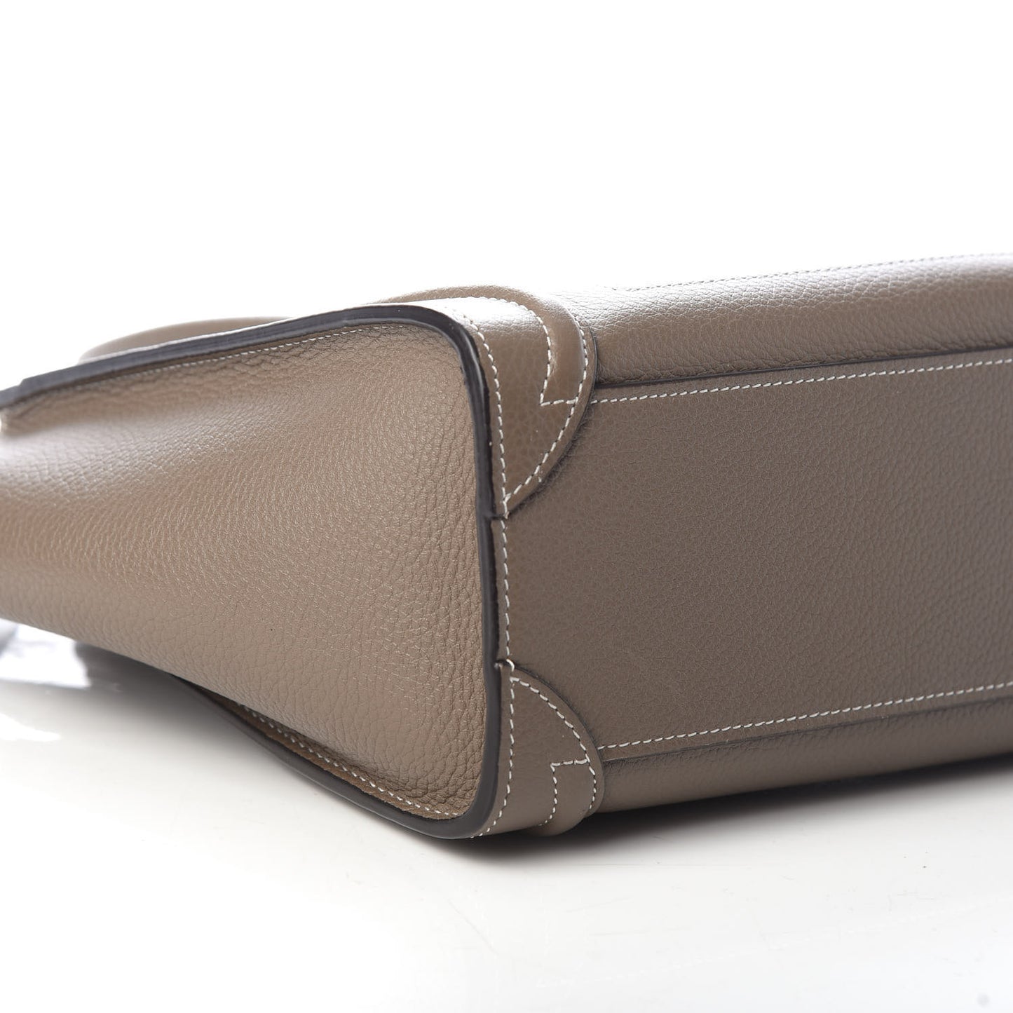 Drummed Calfskin Nano Luggage Souris