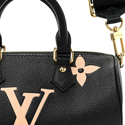Louis Vuitton Empreinte Monogram Giant Papillon BB Black Beige 7 of 9