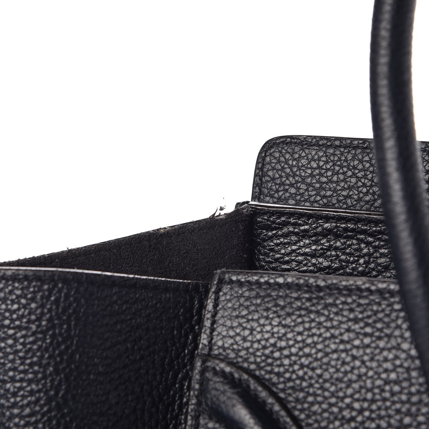 Celine Drummed Calfskin Micro Luggage Black 17 of 31
