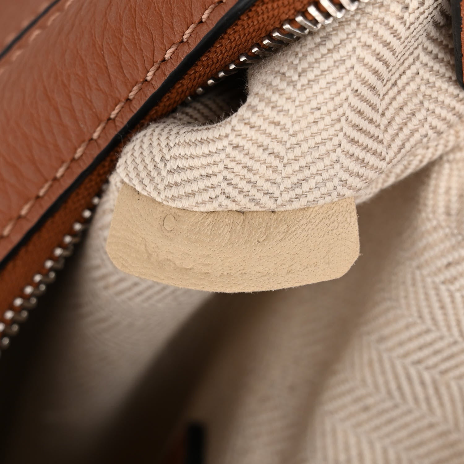 Loewe Calfskin Mini Puzzle Bag Tan 7 of 10