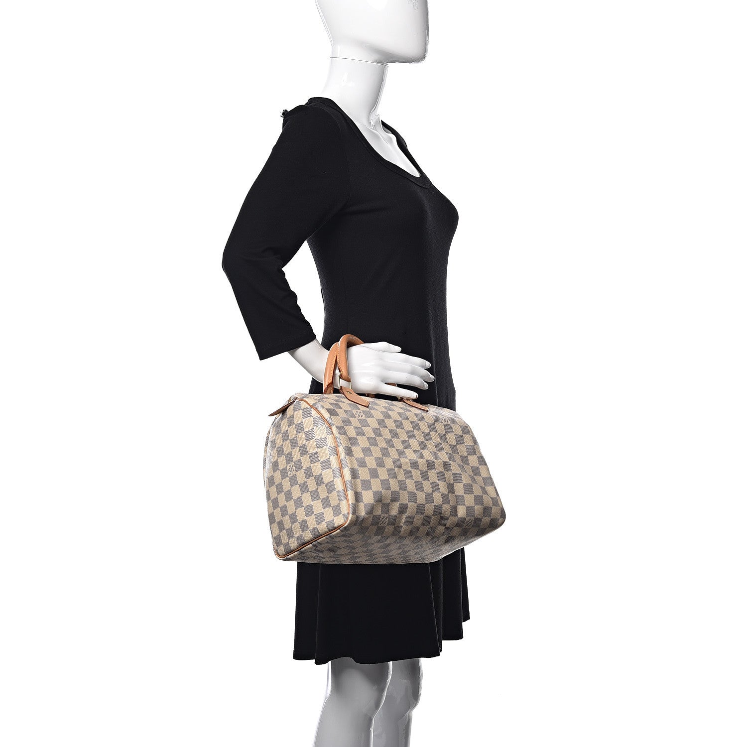 Louis Vuitton Damier Azur Speedy 30 2 of 13