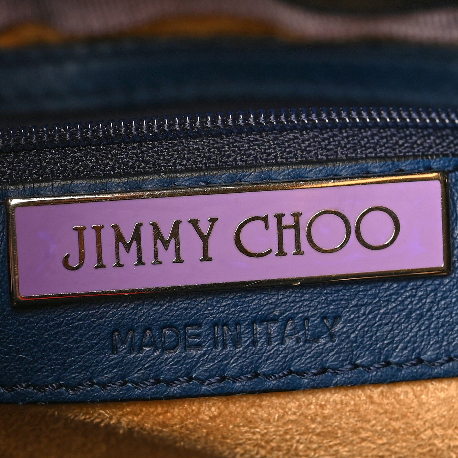 Jimmy Choo Crushed Patent Ramona Blue 6 of 7