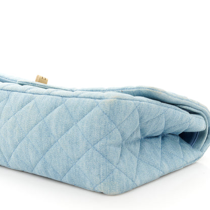 Chanel Denim Quilted 2.55 Reissue 226 Flap Light Blue 10 of 10