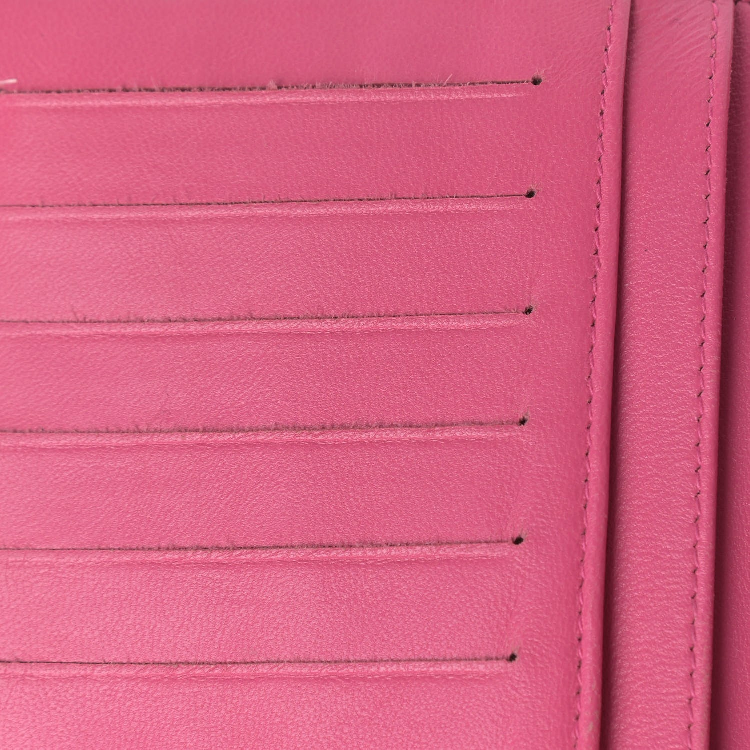 Chanel Patent Calfskin Lucky Symbols Yen Wallet Pink 10 of 10