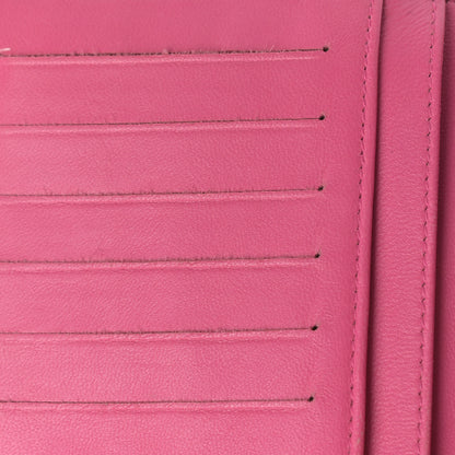 Chanel Patent Calfskin Lucky Symbols Yen Wallet Pink 10 of 10
