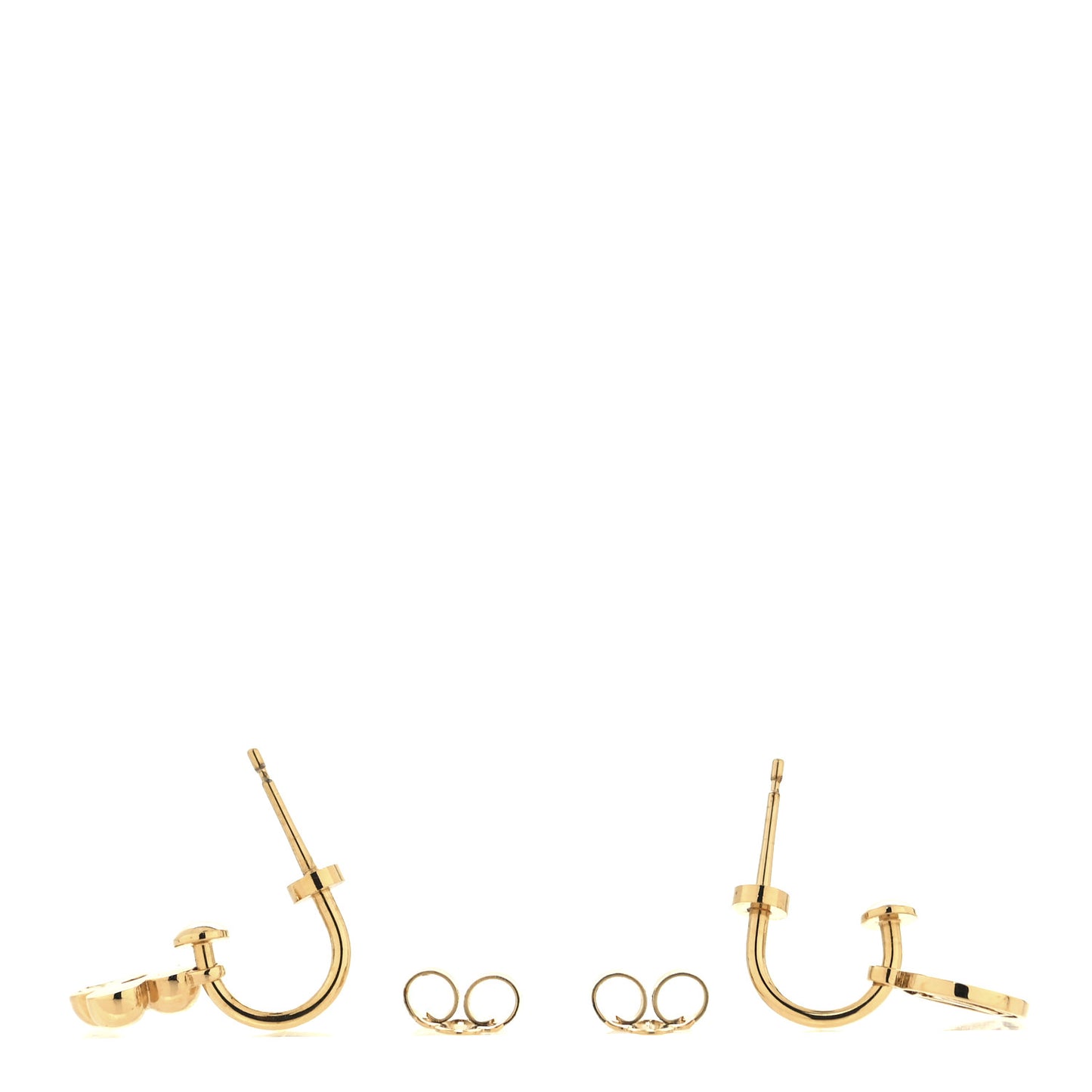 Brass Blooming Earrings Gold