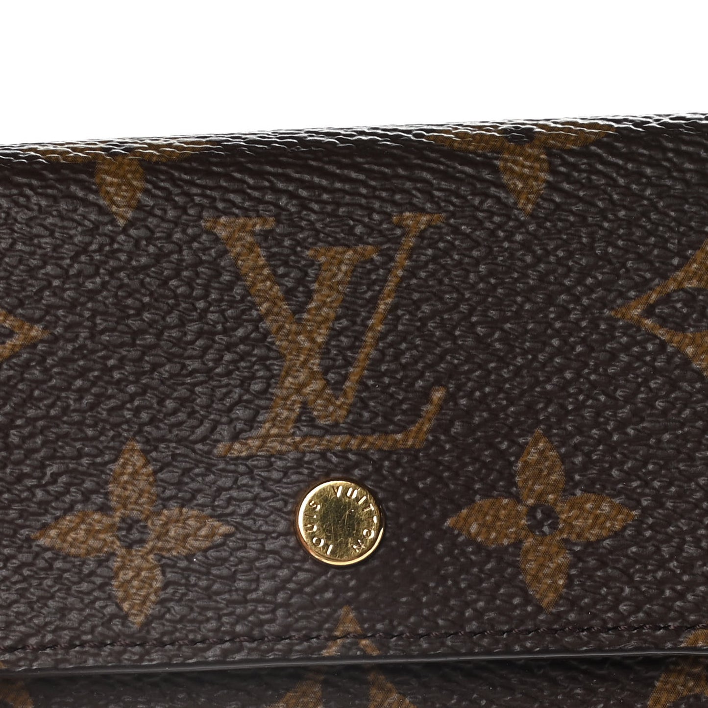 Monogram Micro Wallet Fuchsia