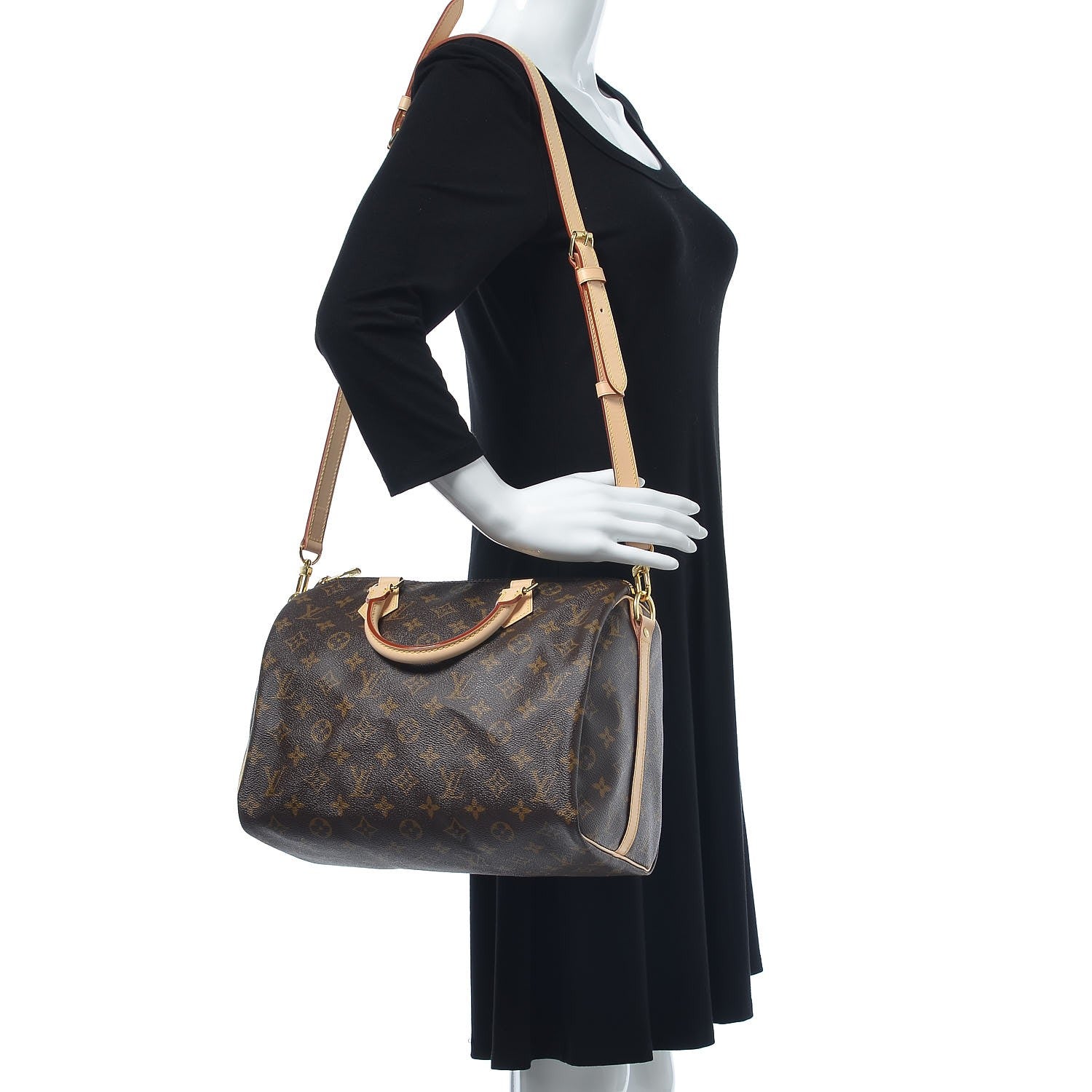 Louis Vuitton Monogram Speedy Bandouliere 30 2 of 8