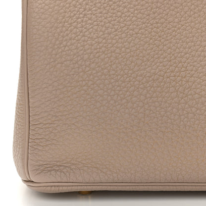 Hermes Togo Birkin 30 Gris Tourterelle 36 of 38