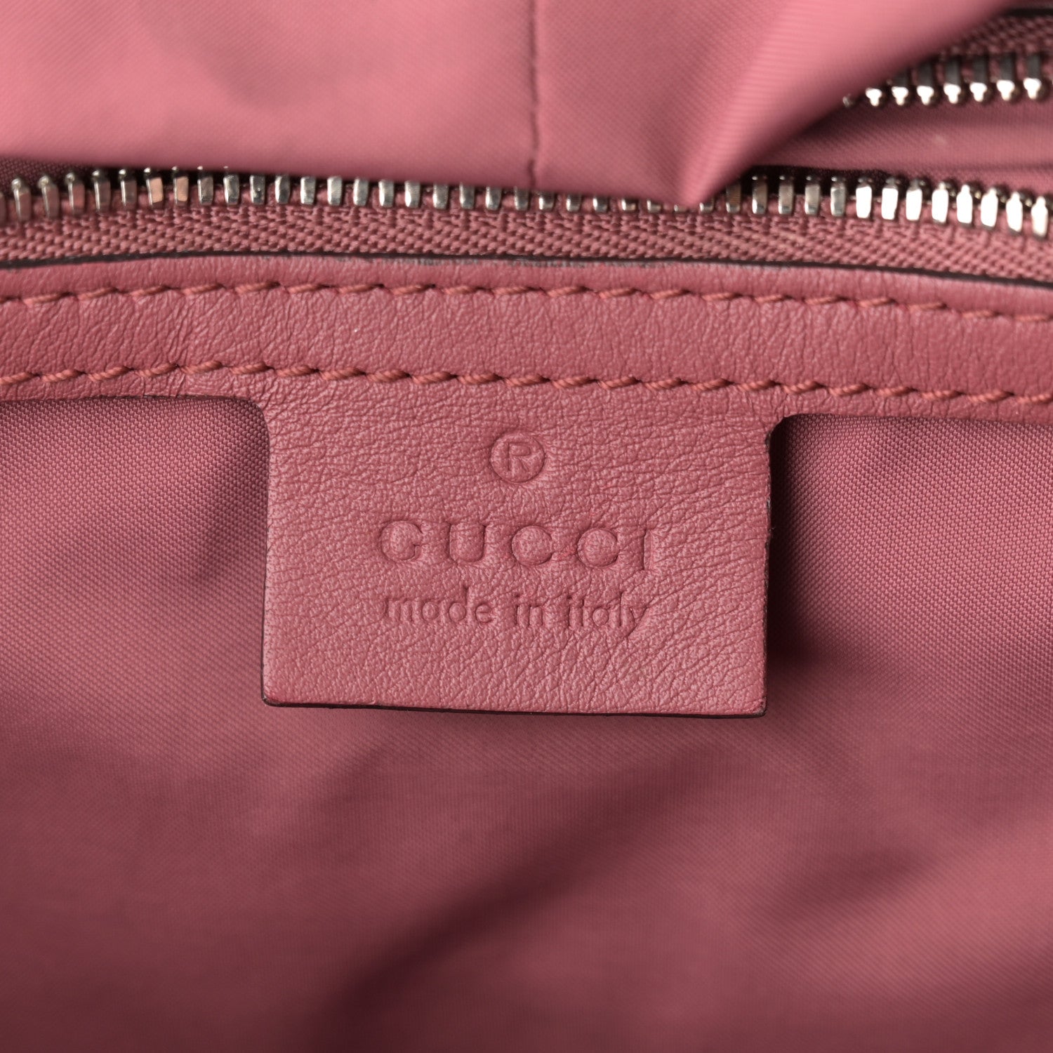 Gucci GG Supreme Monogram Blooms Medium Single Buckle Backpack Beige Multicolor Dry Rose 7 of 14