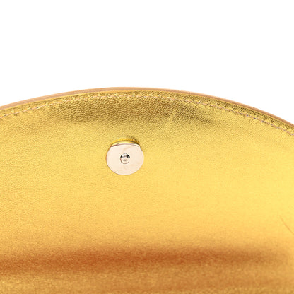 Christian Louboutin Metallic Specchio Boreal Loubi54 Crossbody Clutch Multicolor Gold 11 of 11