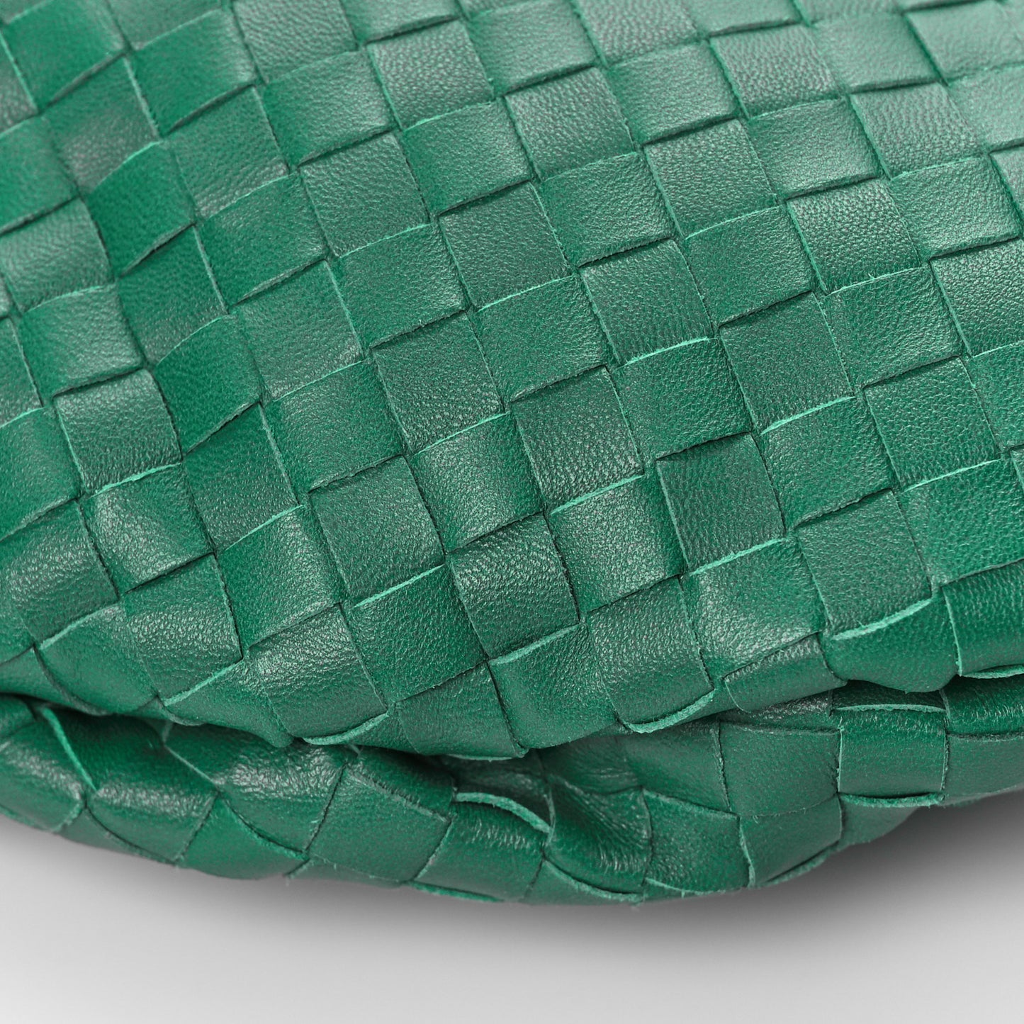 Nappa Intrecciato Small Bulb Racing Green