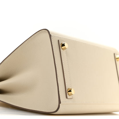 Hermes Epsom Birkin Sellier 25 Craie 9 of 12