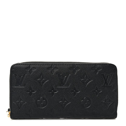 Louis Vuitton Empreinte Zippy Wallet Black 1 of 8