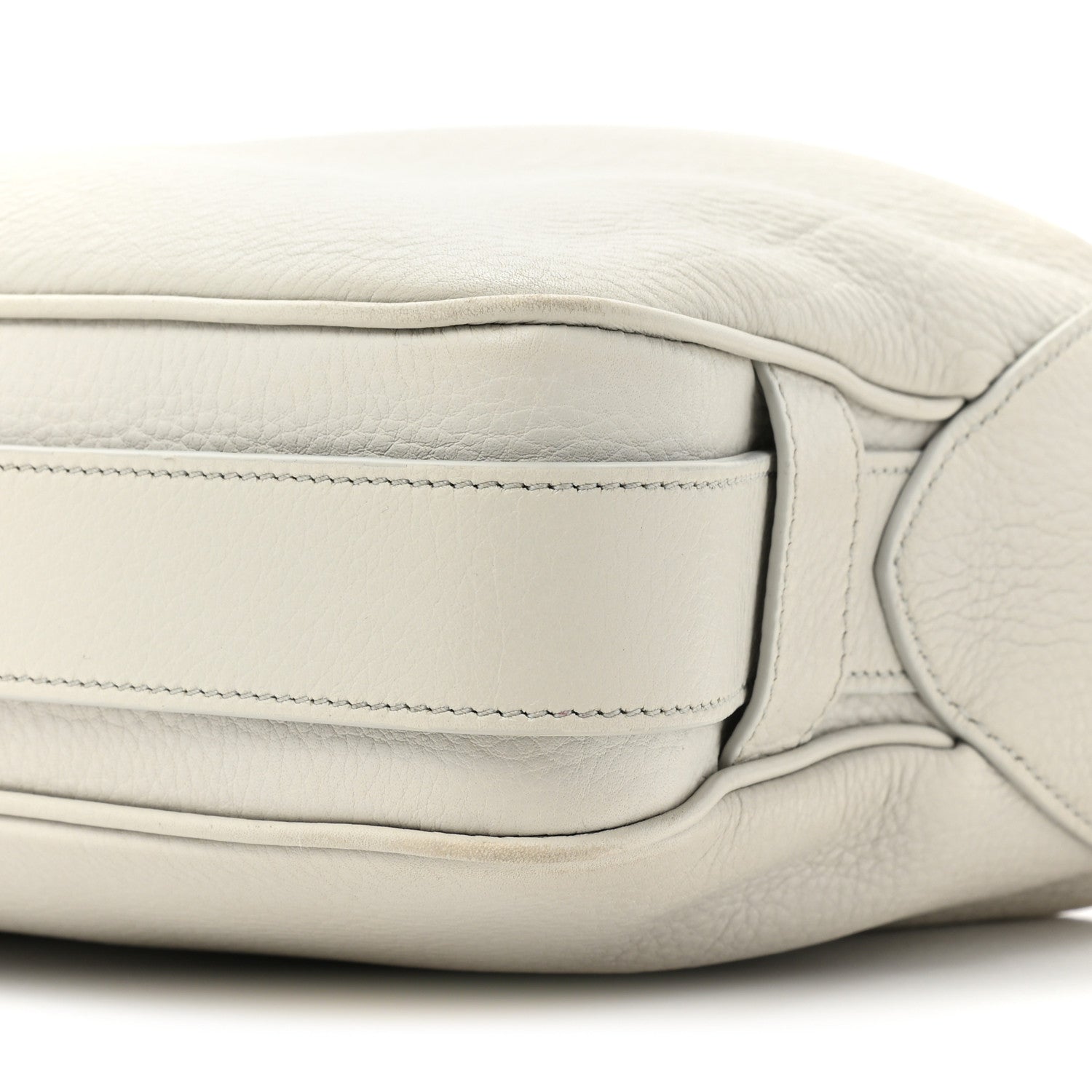 Celine Supple Calfskin Medium Romy Shoulder Bag Rice 8 of 16