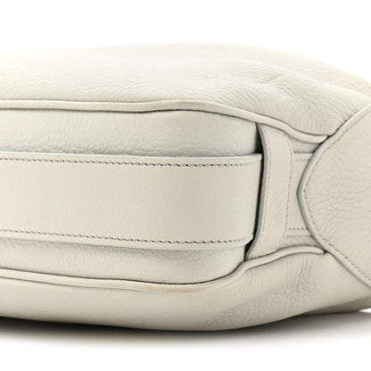 Celine Supple Calfskin Medium Romy Shoulder Bag Rice 8 of 16