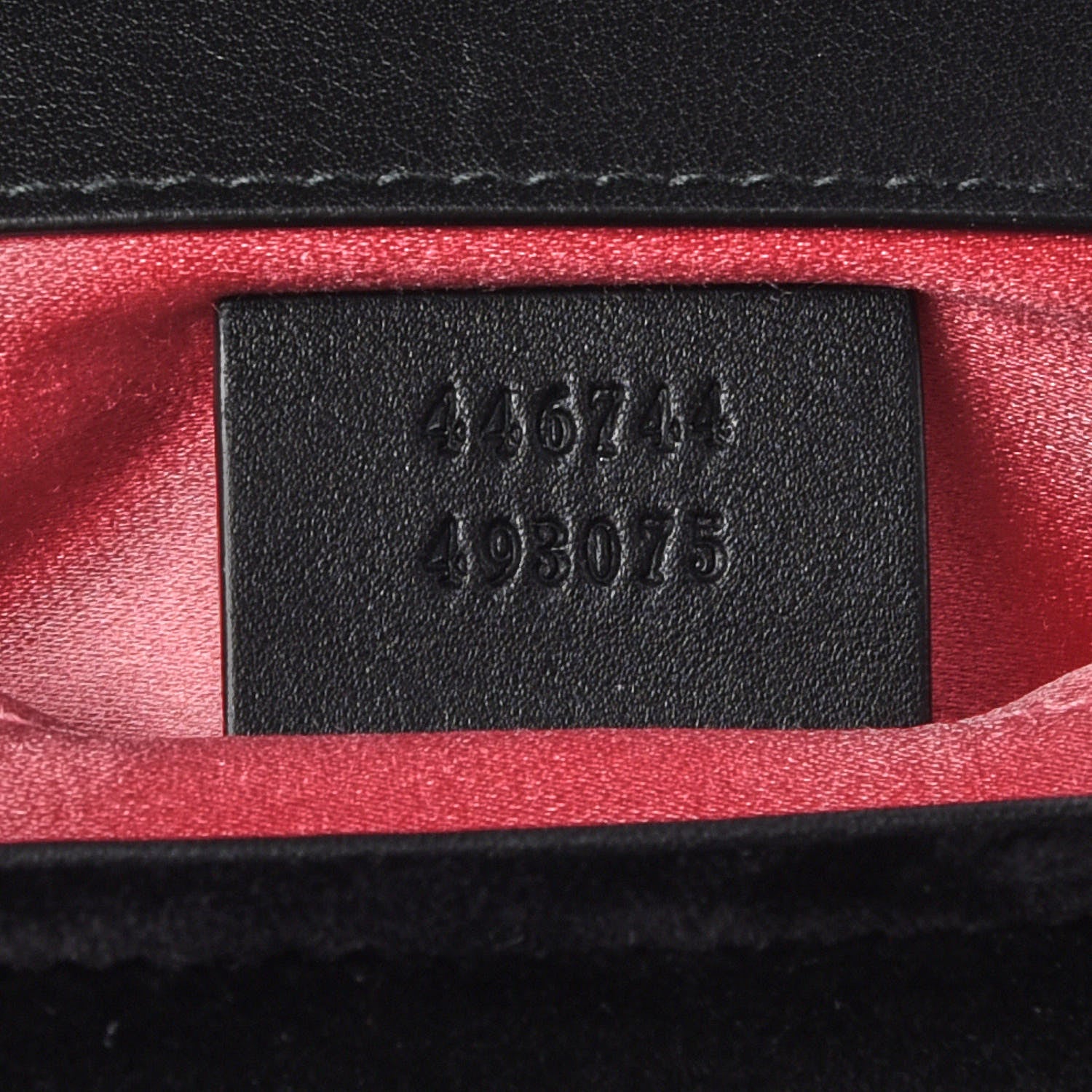 Gucci Velvet Matelasse Mini GG Marmont Shoulder Bag Black 10 of 10