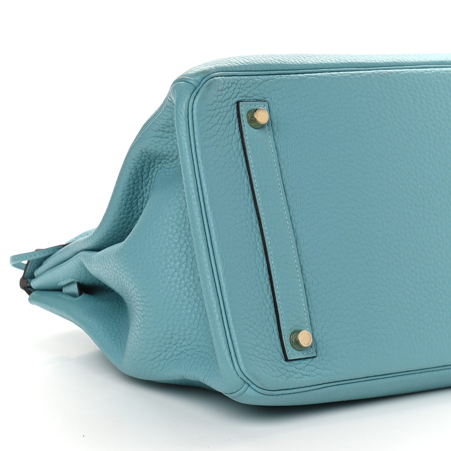 Taurillon Clemence Birkin 35 Bleu Saint Cyr