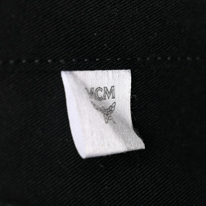 MCM Visetos Small Cylinder Bag Black 7 of 11