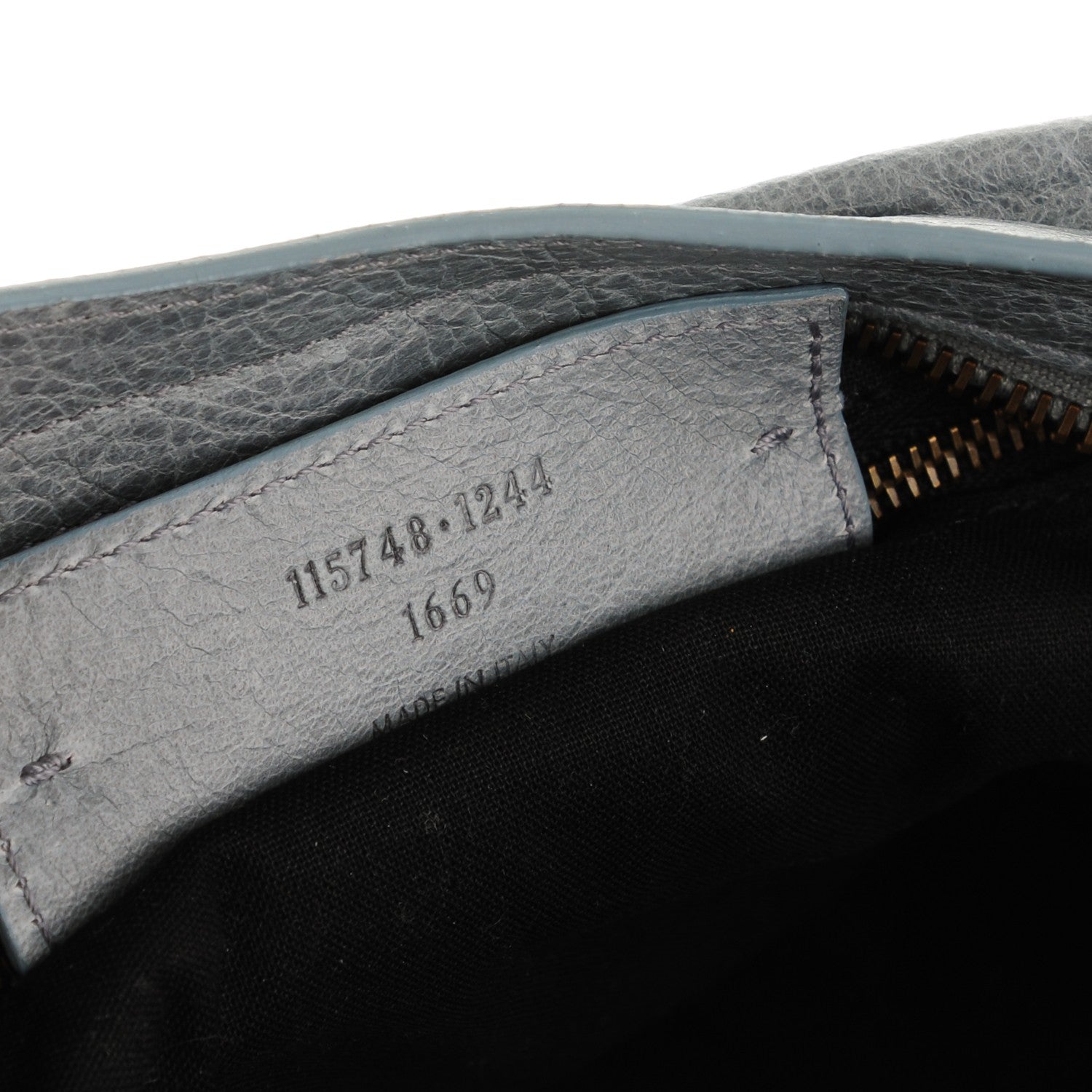 Balenciaga Agneau Classic Hardware City Ardoise 7 of 7