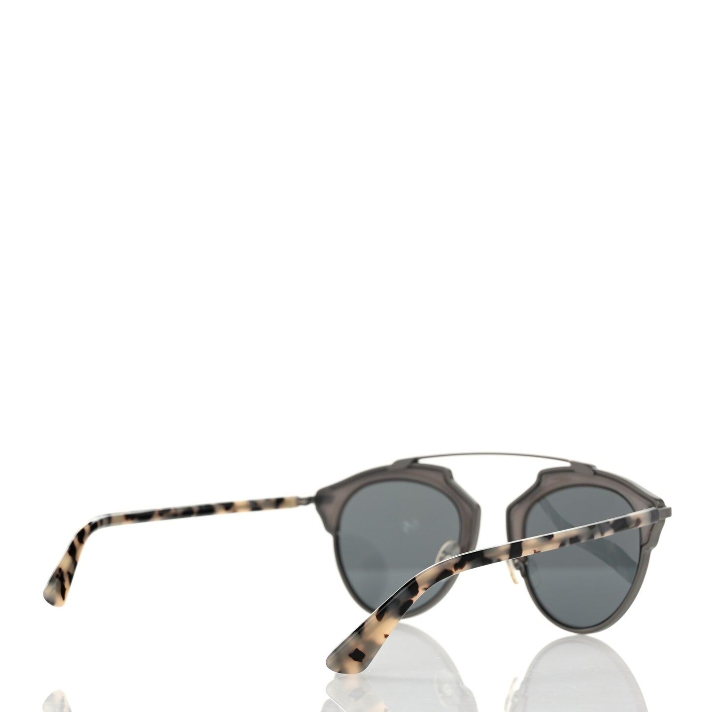 Metal So Real Sunglasses Grey Tortoise